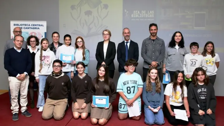 Un momento de la entrega de los premios.