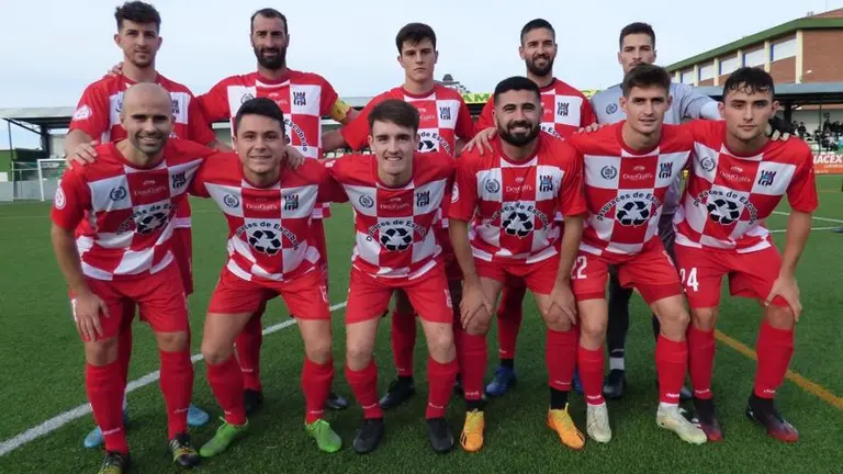 Alineación del Escobedo 2023-24. R.A.