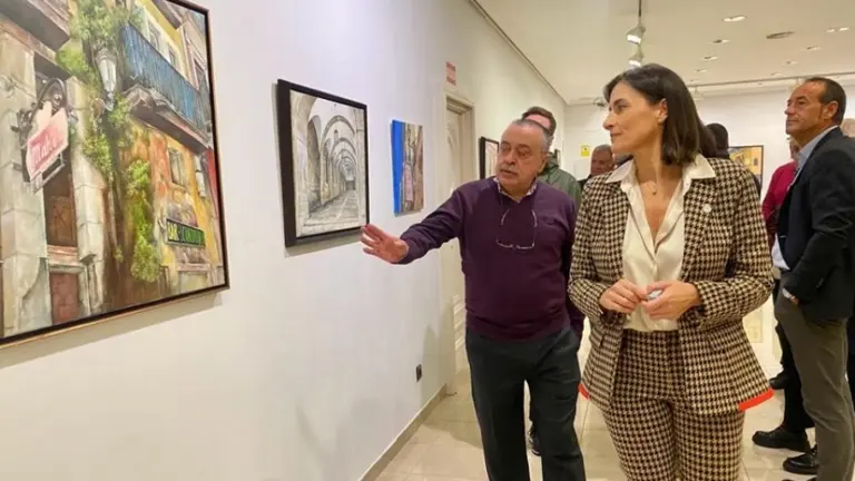 El pintor Tom&aacute;s Casta&ntilde;o.