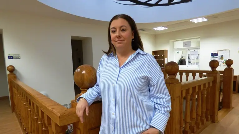 La alcaldesa de Ampuero, Amaya Fernández (PP), en el Consistorio. R.A.