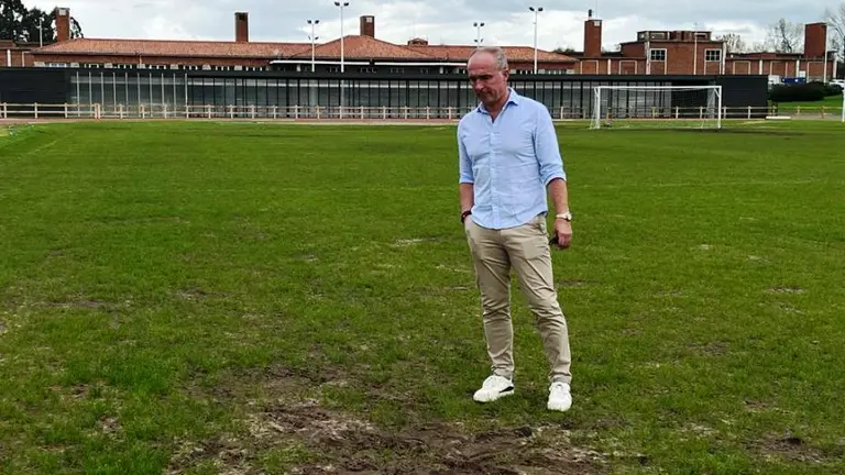 Campo de fútbol del Öscar Freire en Torrelavega.