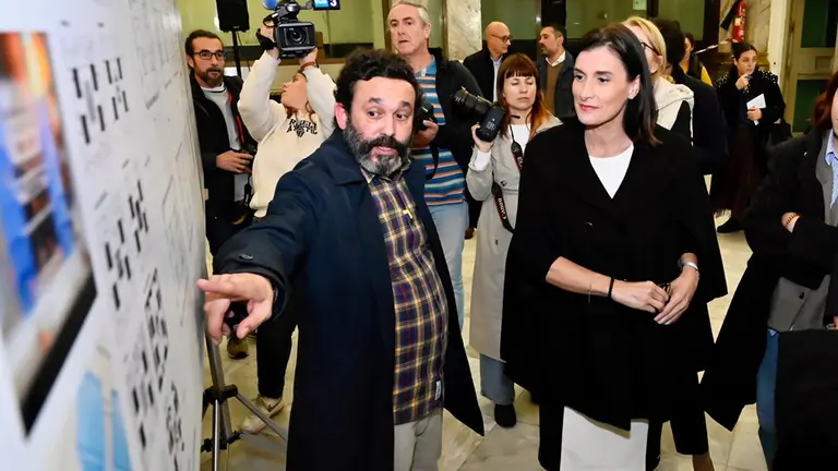 Visita a la sede del Reina Sofía, en Santander.