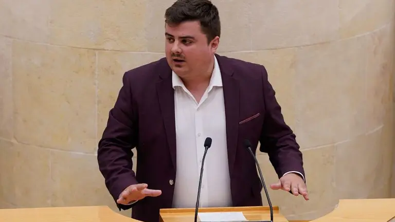 El portavoz del PP, Miguel Ángel Vargas.