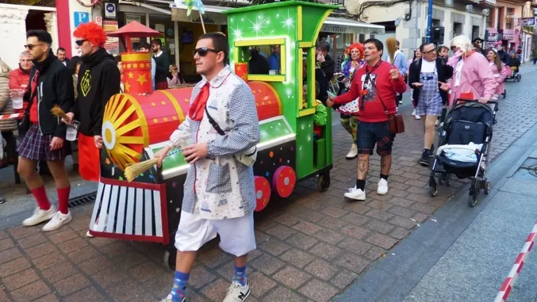 Desfile del Carnaval de Santo&ntilde;a. R.A.