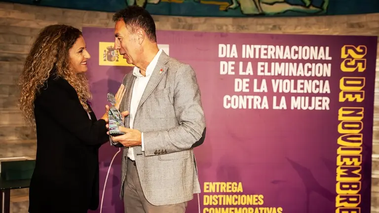 Un momento de la entrega del premio Menina.