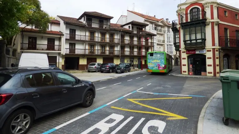 Casco urbano de Ampuero. R.A.