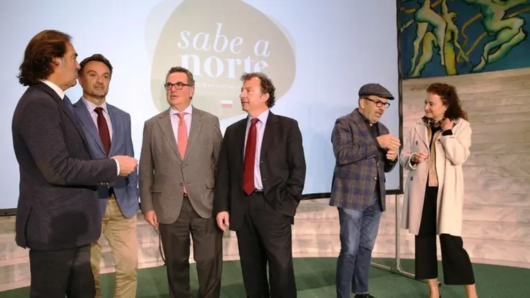El consejero de Desarrollo Rural, Ganadería, Pesca y Alimentación, Pablo Palencia, presenta la nueva estrategia y marca de alimentos de Cantabria.