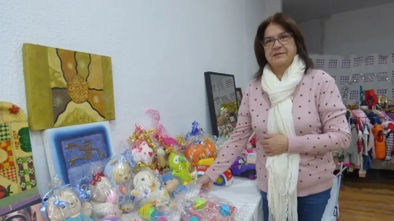 Dori Cámara, preside el colectivo La Mar Solidaria. R.A.