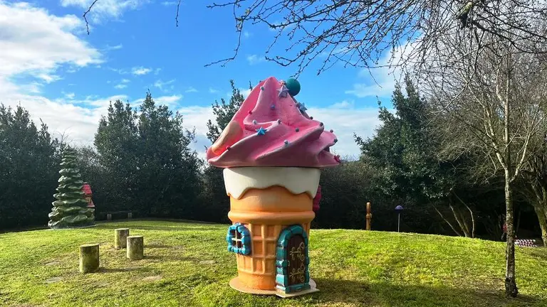 Parque de la Navidad en Caloquera.