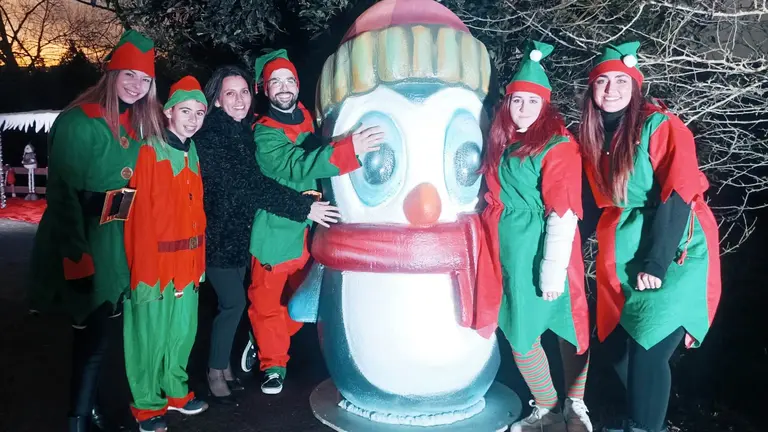Bezana Carmen P&eacute;rez en el Parque de la Navidad