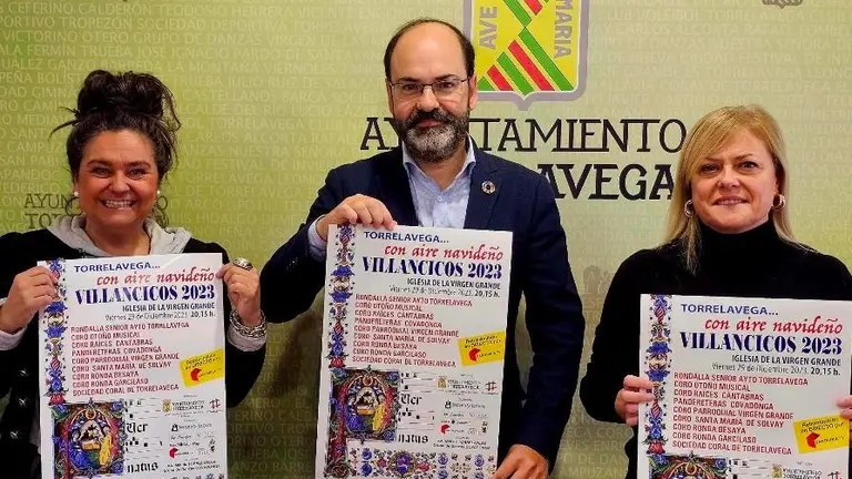 Presentaci&oacute;n de los villancicos en Torrelavega.