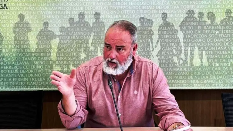 El edil de Vox en Torrelavega, Roberto García Corona.