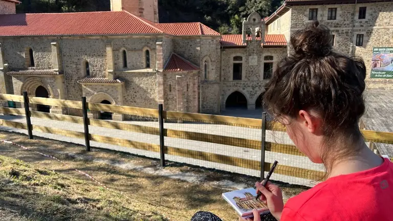 Lucia Moure en Santo Toribio.