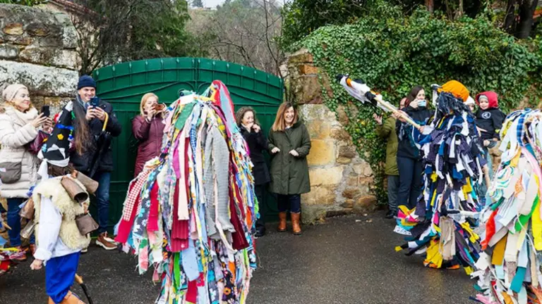 Un momento del Carnaval de La Vijanera.
