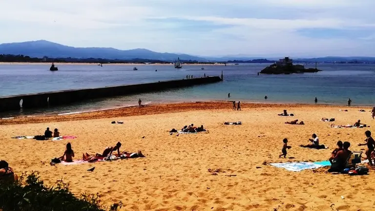 Época estival en Santander. R.A.