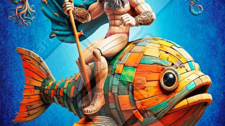 Cartel anunciador del Carnaval de Santo&ntilde;a de 2024.