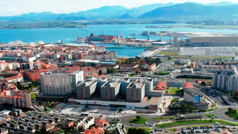 Panorámica de Santander.