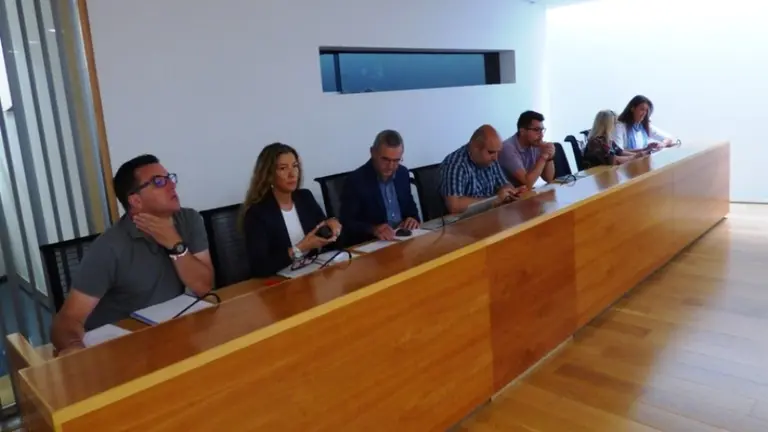 Grupo municipal del PSOE en Santa Cruz de Bezana. R.A.