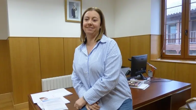 La alcaldesa de Ampuero, Amaya Fernández (PP). R. A.