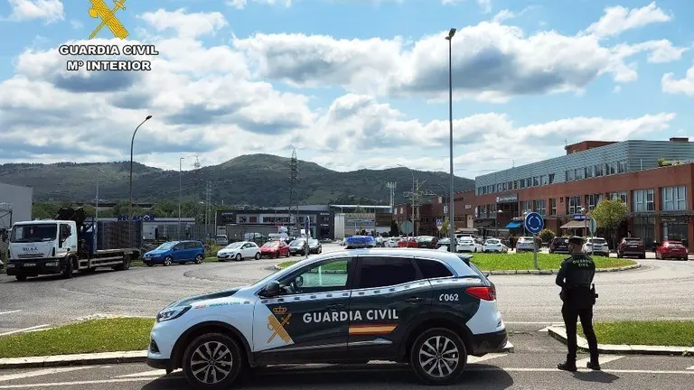 Agentes de la Guardia Civil en Cantabria.