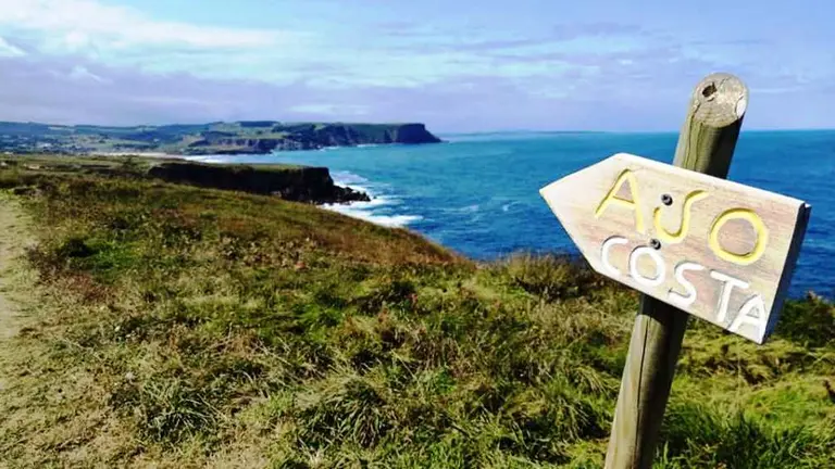 Zona de los acantilados de Ajo, en Bareyo. R.A.