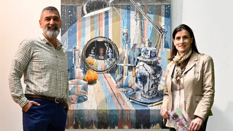 Inauguraci&oacute;n de la muestra en Santander.