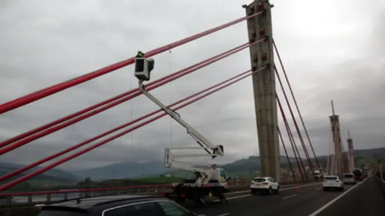 Carretera en Colindres.