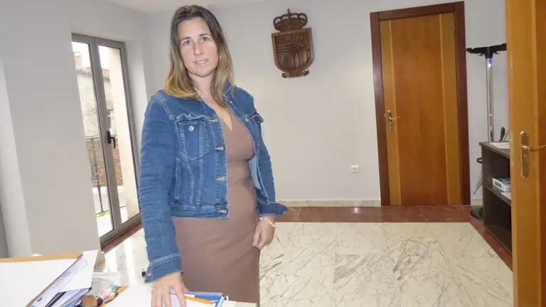 La alcaldesa de Noja, Mireia Maza. R.A.