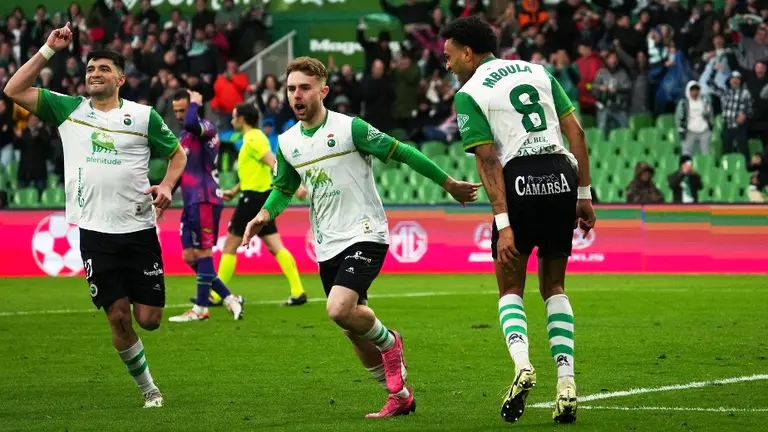 El Racing logró la remontada ante el Léganes.