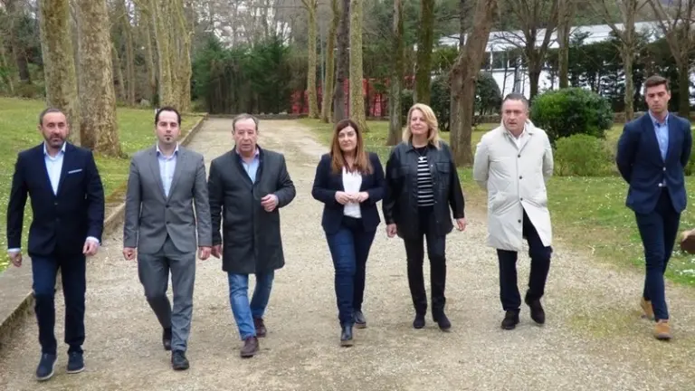 Candidatos del PP en las pasadas elecciones del 28 de mayo. R.A.