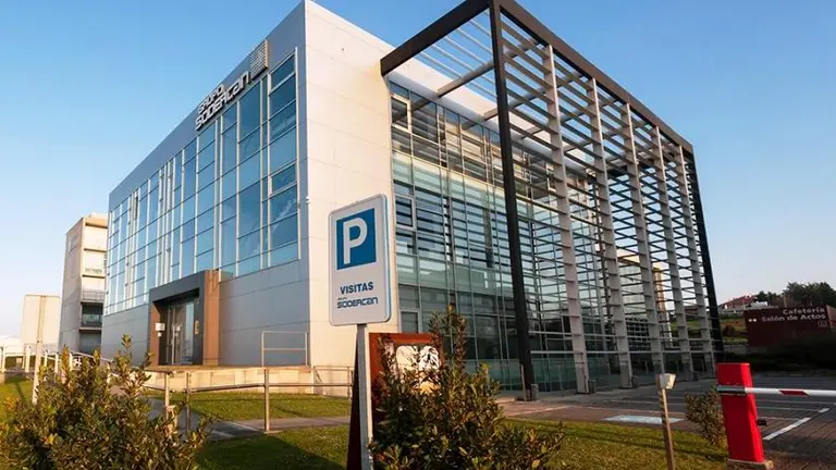 Instalaciones de Sodercan , en Santander.