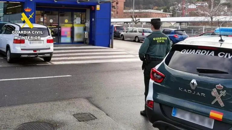 Vigilancia en el supermercado.