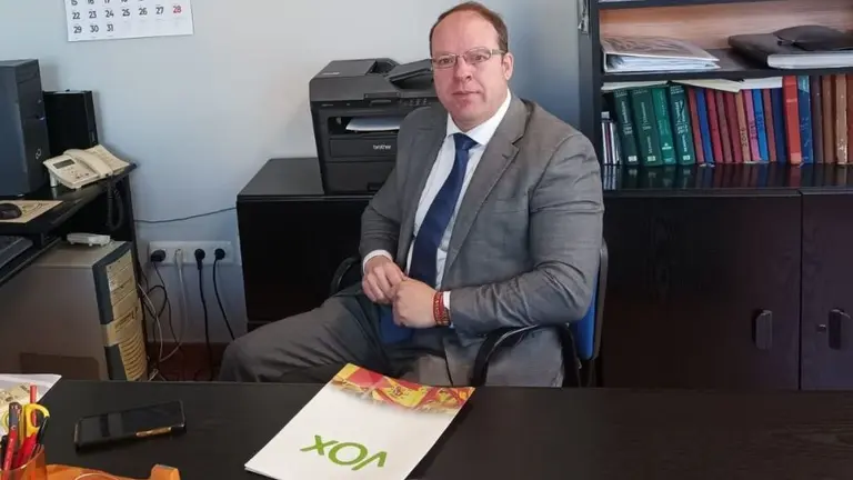 El concejal de Vox, José Luis Palacio.