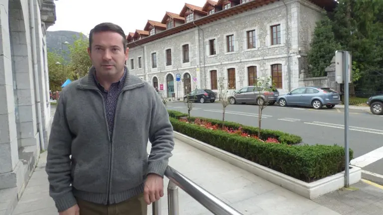 El alcalde de Ramales de la Victoria, César García (PSOE). R.A.