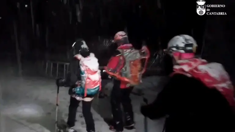 Rescate en Picos de Europa.