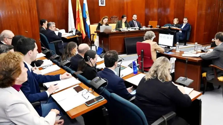 Pleno del Consistorio de Santander.