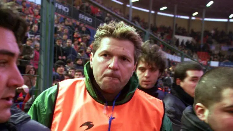 Dimitri Piterman en su etapa en el Racing.