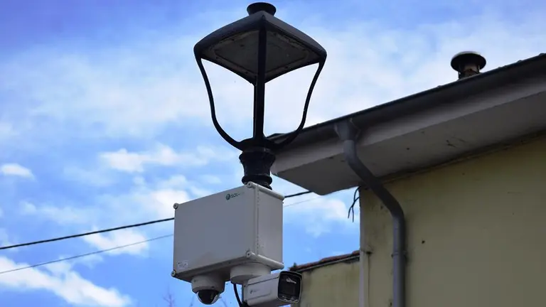 Cámara colocada en la localidad de Renedo.