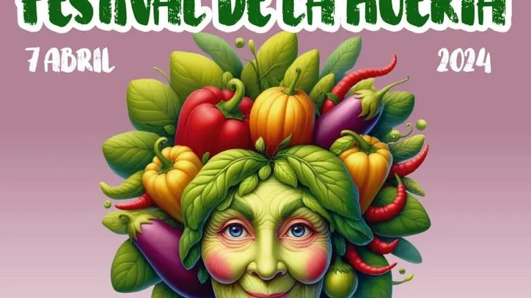 Cartel del Festival de la Huerta.