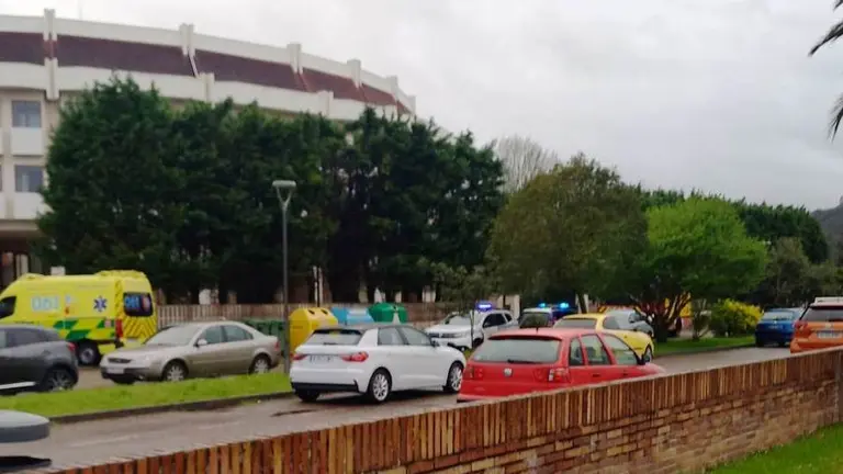Residencia de Ancianos Santa Ana en Berria, en Santoña.