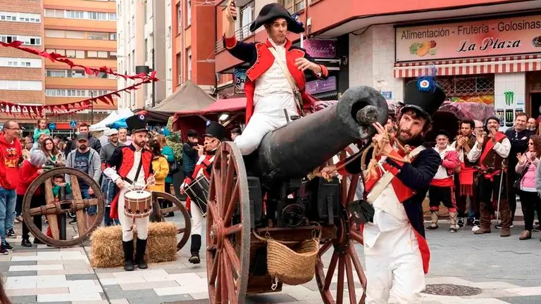 Representaci&oacute;n de la Fiesta de Pedro Velarde.