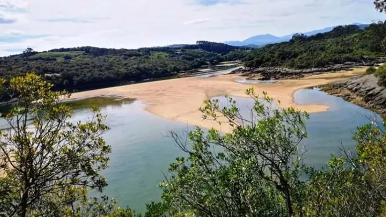 Zona de la ría de Ajo, en Bareyo.