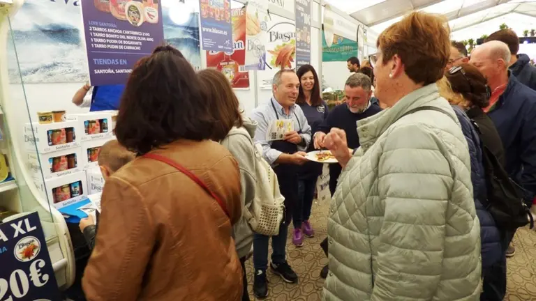 Conservas Blasan en la Feria del a&ntilde;o pasado.