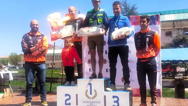 Primeros clasificados en categoría masculina.