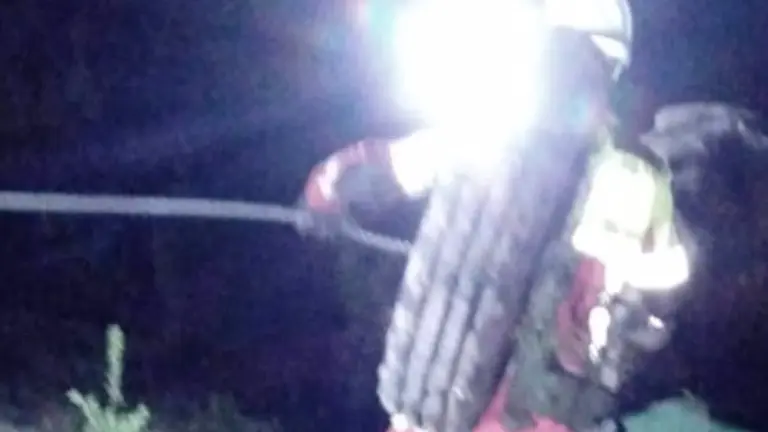 Intervención en el accidente.