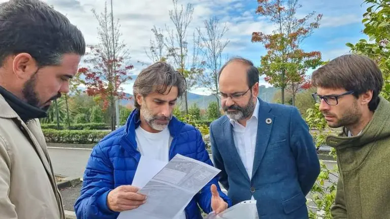Presentación de las pistas de skate en Torrelavega.