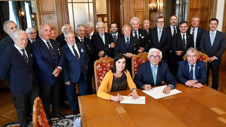 Encuentro con los presidentes de la Federaciones de Golf.