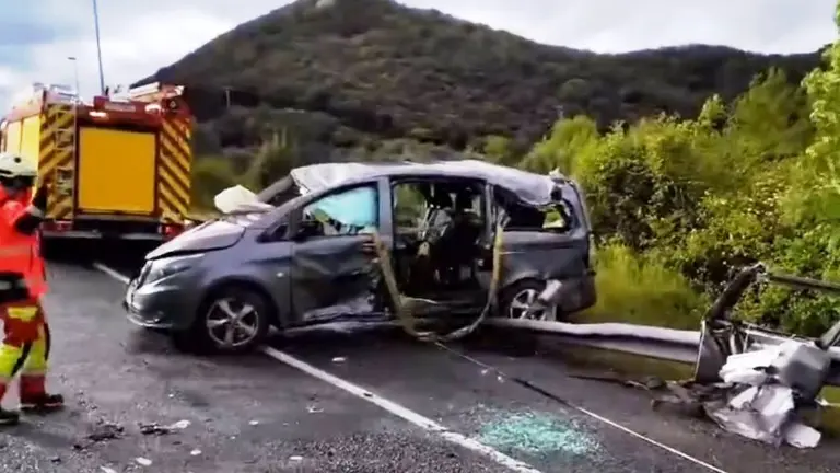 Accidente de tr&aacute;fico.
