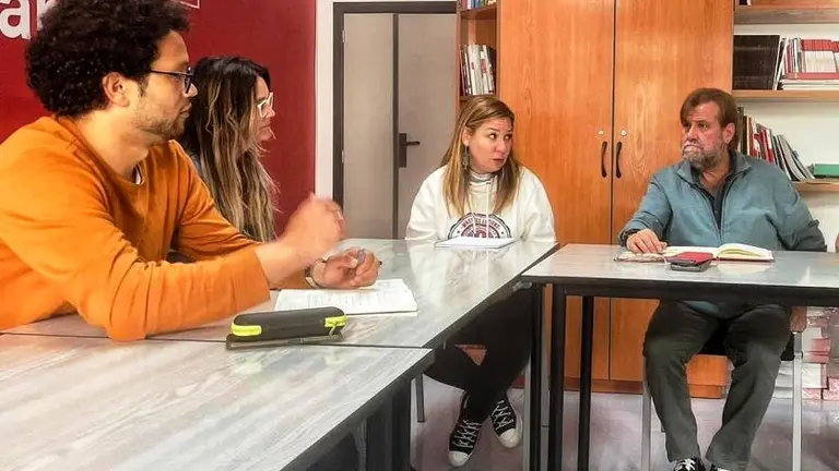 Reuni&oacute;n para analizar la situaci&oacute;n laboral.