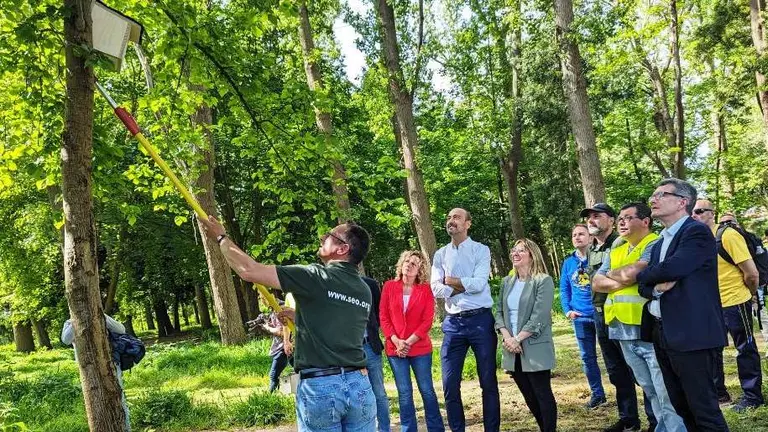 Parque de Las Tablas, en Torrelavega.